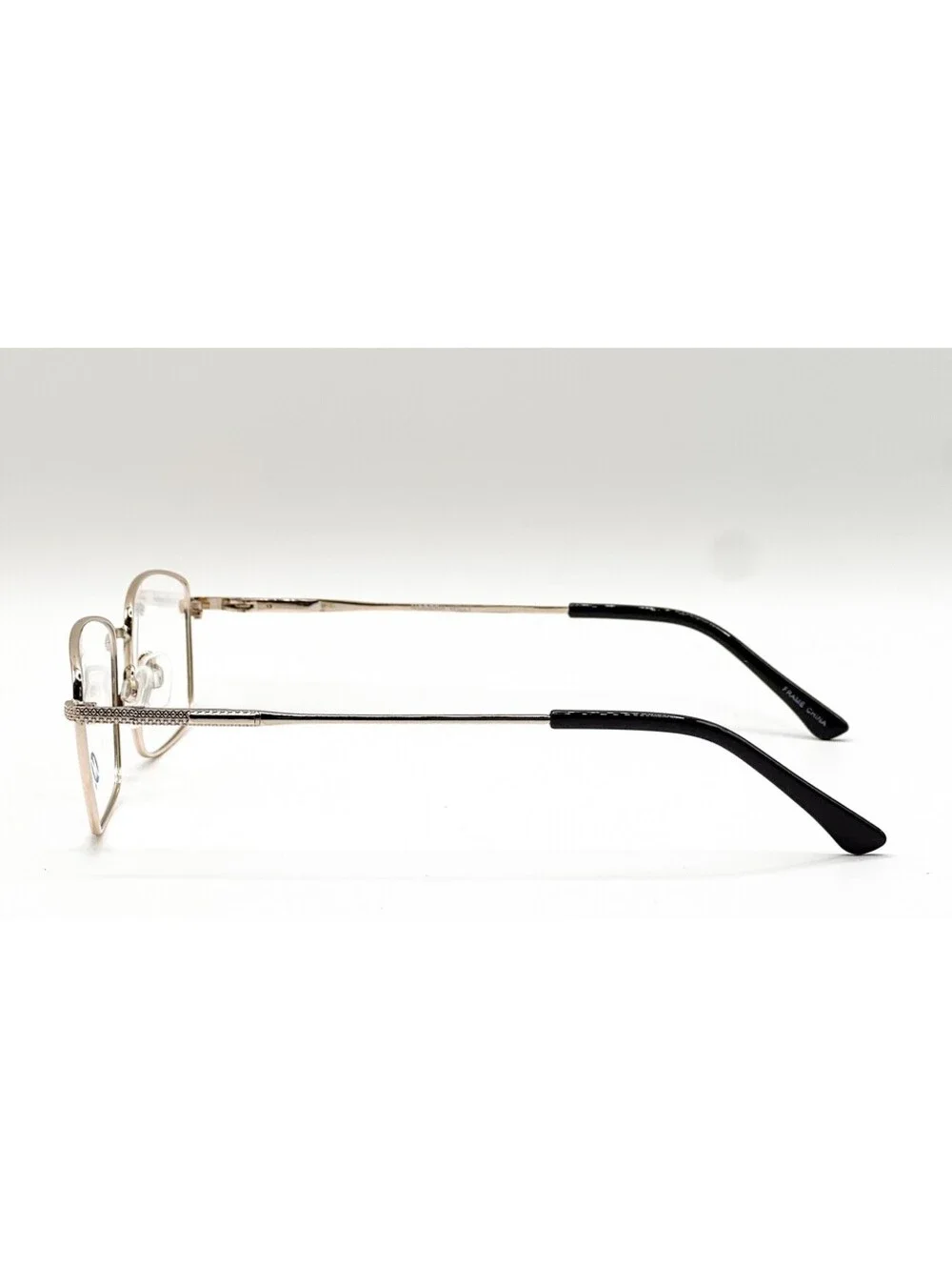 Modern Willy Gold Geometric Authentic Eyeglass Frames 56-17-145